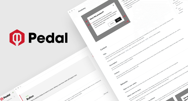 Learn more about Pedal Design System